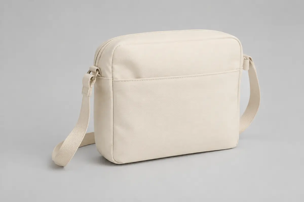 Bolso como aplicación de BANANATEX® twill o sarga