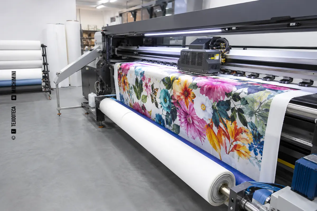 Impresión digital textil Impresión digital textil — TEJIDOTECA