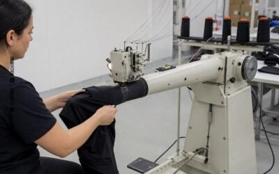Máquina flatseamer de brazo desplazado
