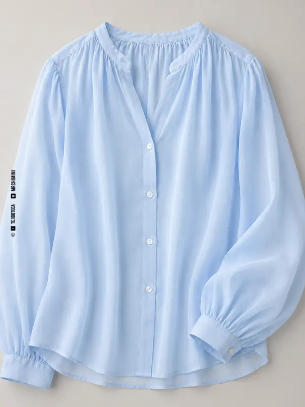 Blusa ligera confeccionada con nansú