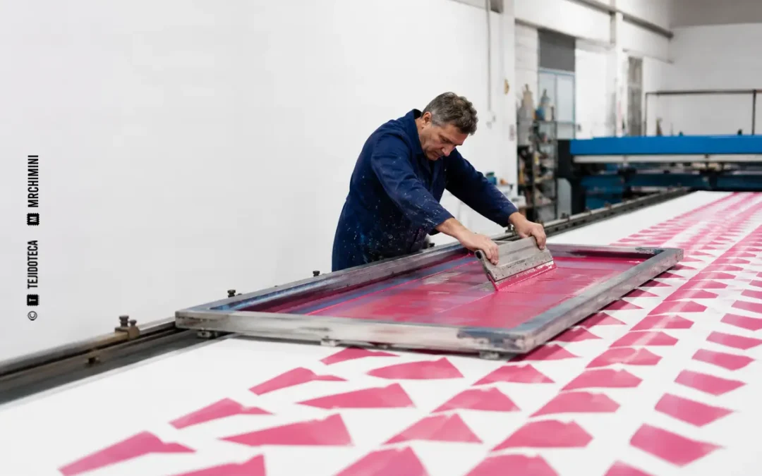 SERIGRAFÍA TEXTIL O ESTAMPACIÓN A LA LIONESA