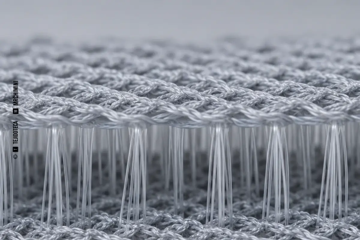 Tejido Spacer 3D: estructura textil tridimensional
