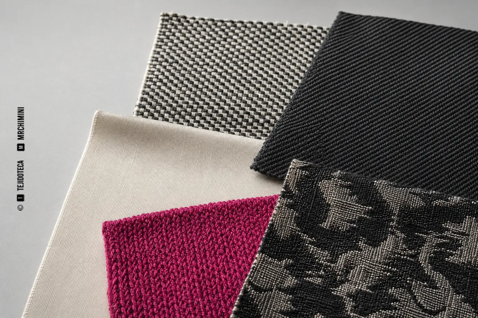Muestrario visual de tejidos de TEJIDOTECA