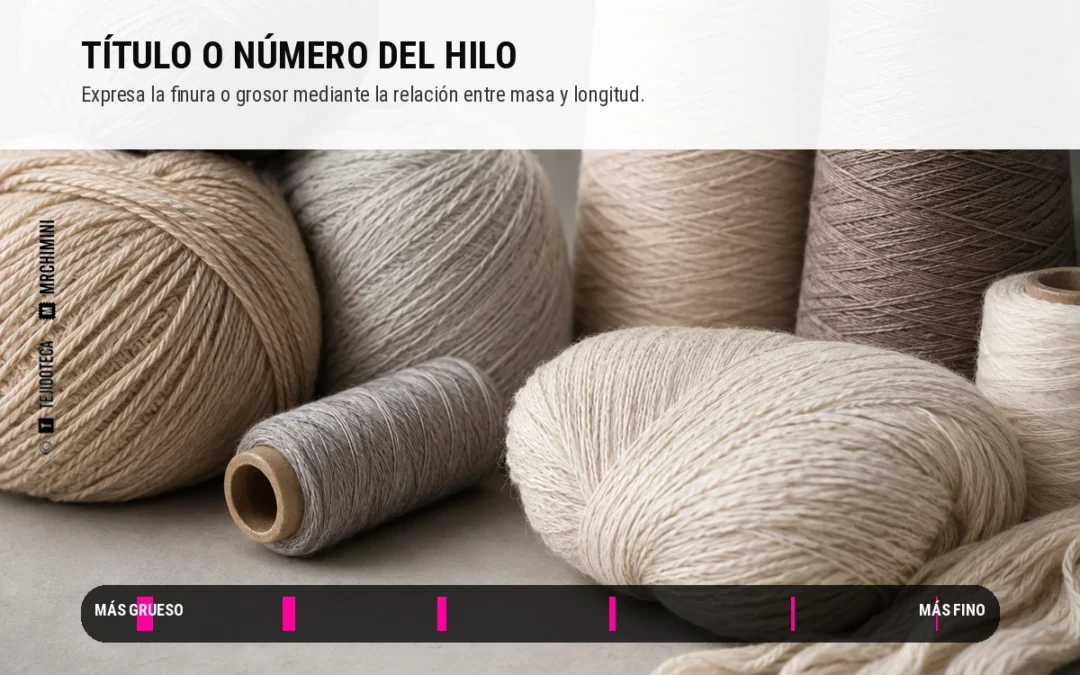 TÍTULO O NÚMERO DEL HILO