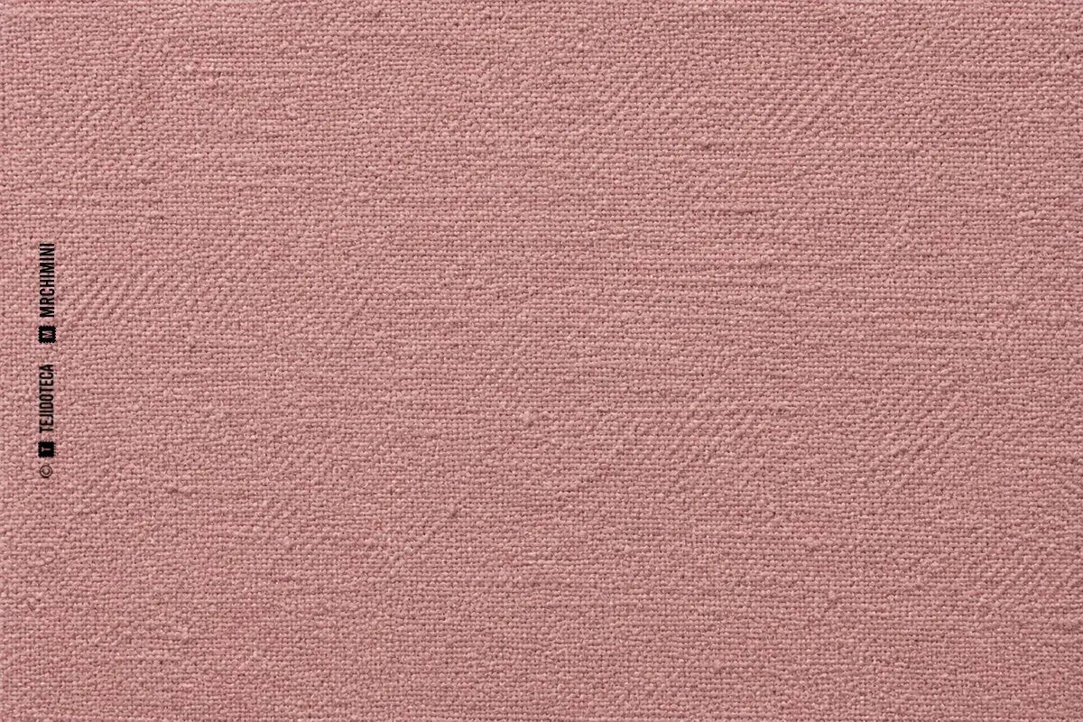 Macro de seda noil rosa mate con textura fina