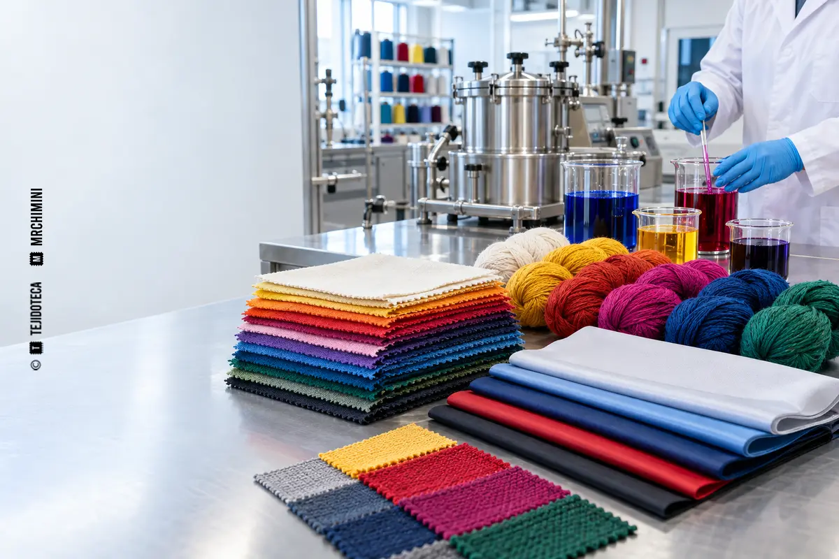Tipos de colorantes textiles — TEJIDOTECA