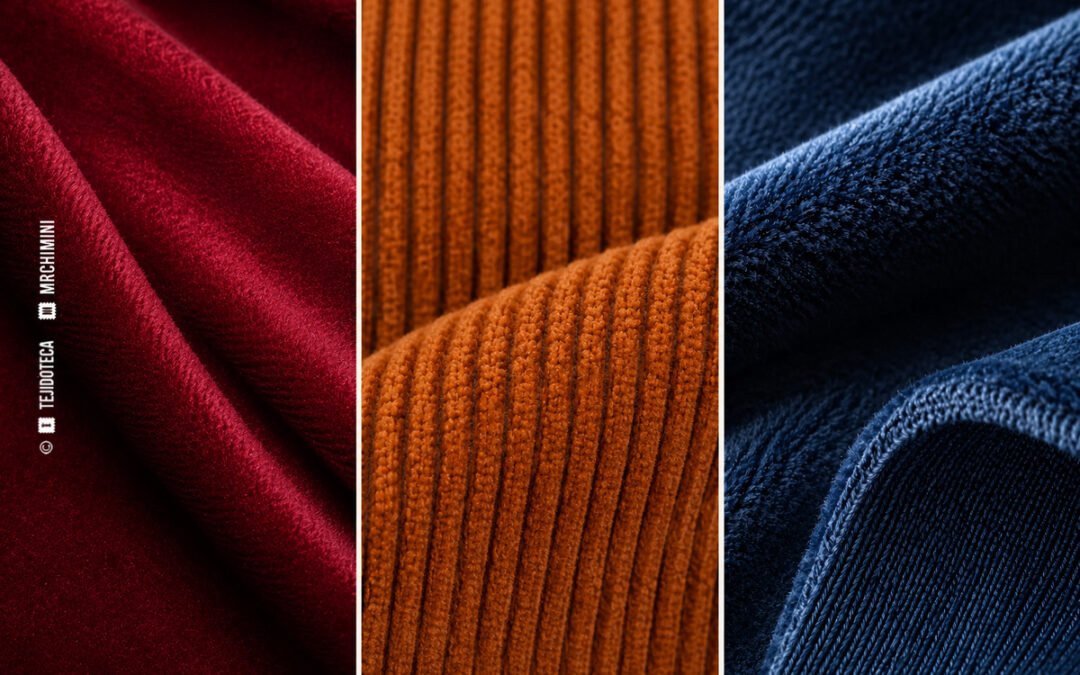 Terciopelo, pana y velour: diferencias y cuál elegir